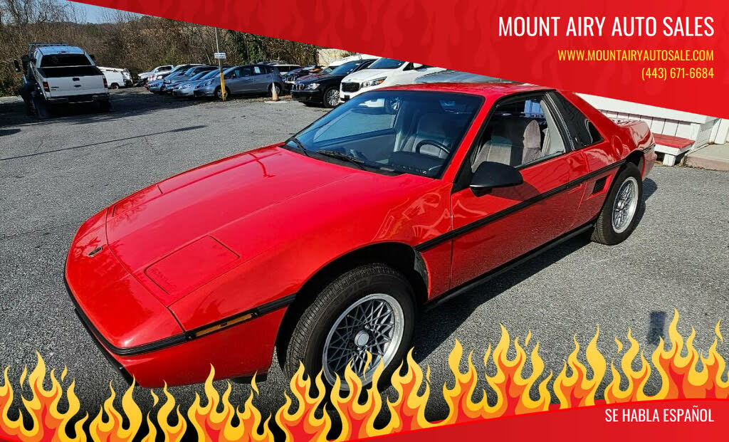 Worst Sports Cars: Pontiac Fiero