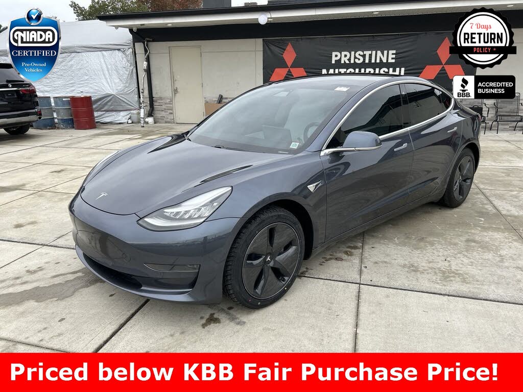 2019 tesla store model 3 kbb