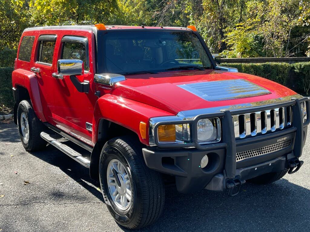 red hummer h3