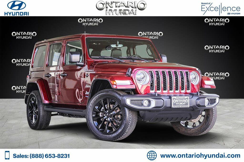 Pre-Owned 2022 Jeep Wrangler 4xe Unlimited Rubicon Sport Utility in Afton  #NF977A