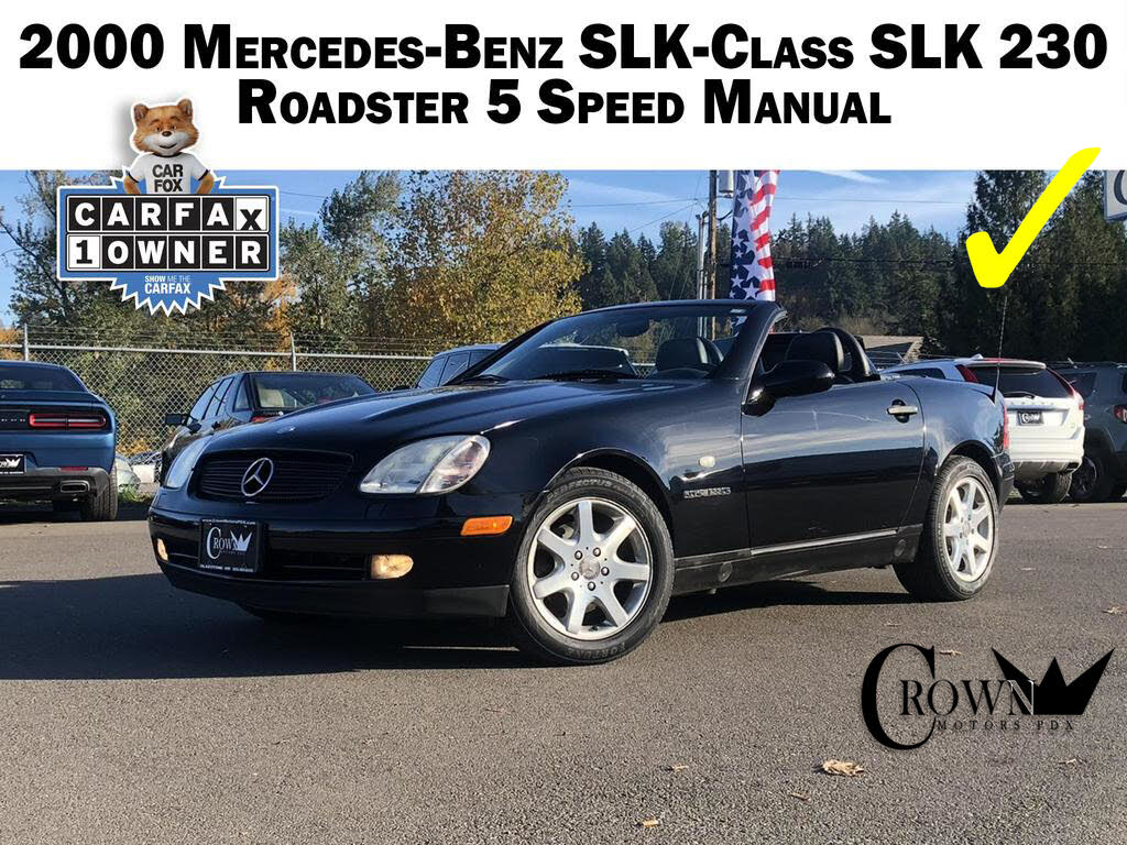 Used 1999 Mercedes-Benz SLK-Class for Sale in San Jose, CA (with Photos) -  CarGurus