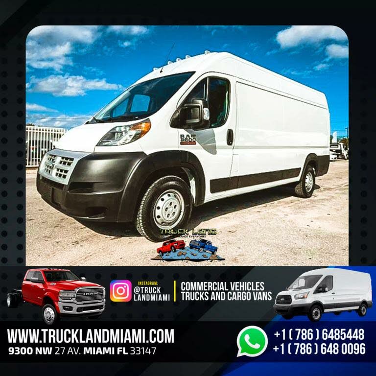 2015 RAM ProMaster 3500 159 Extended Cargo Van