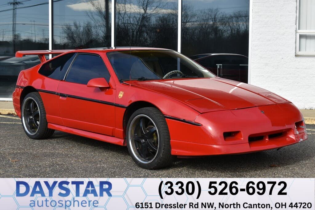 Used 1987 Pontiac Fiero for Sale (with Photos) - CarGurus