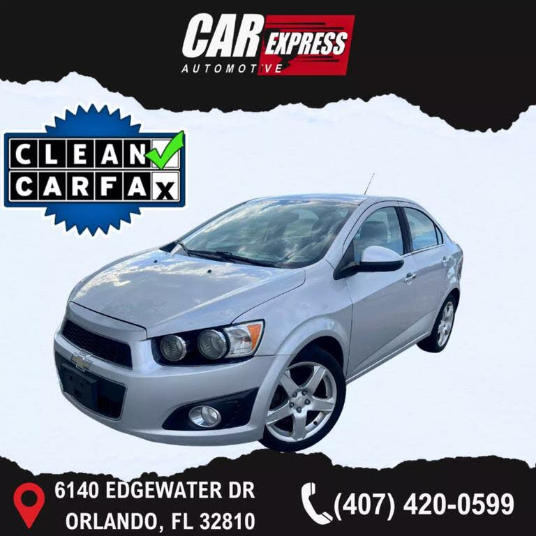 Used Chevrolet Sonic for Sale Near Me - CARFAX