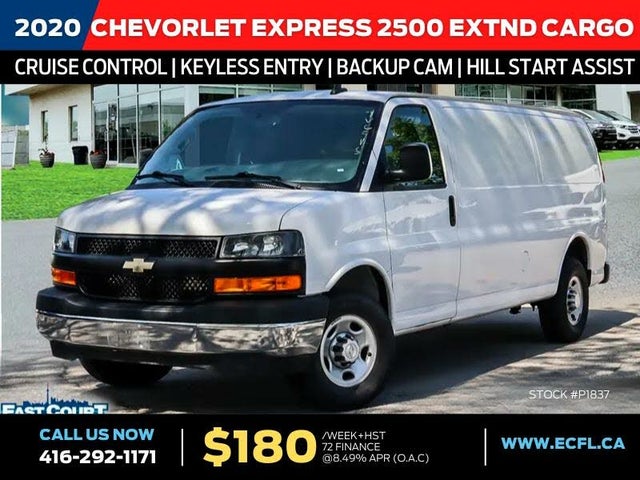 Chevrolet Express Cargo 2500 Extended RWD 2020