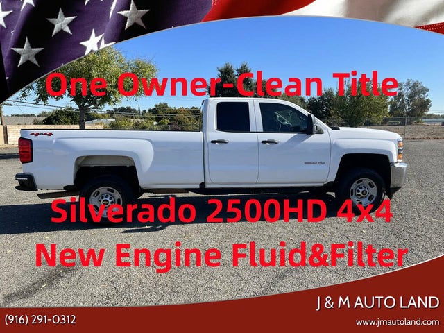 2019 Chevrolet Silverado 2500HD Work Truck Crew Cab LB 4WD
