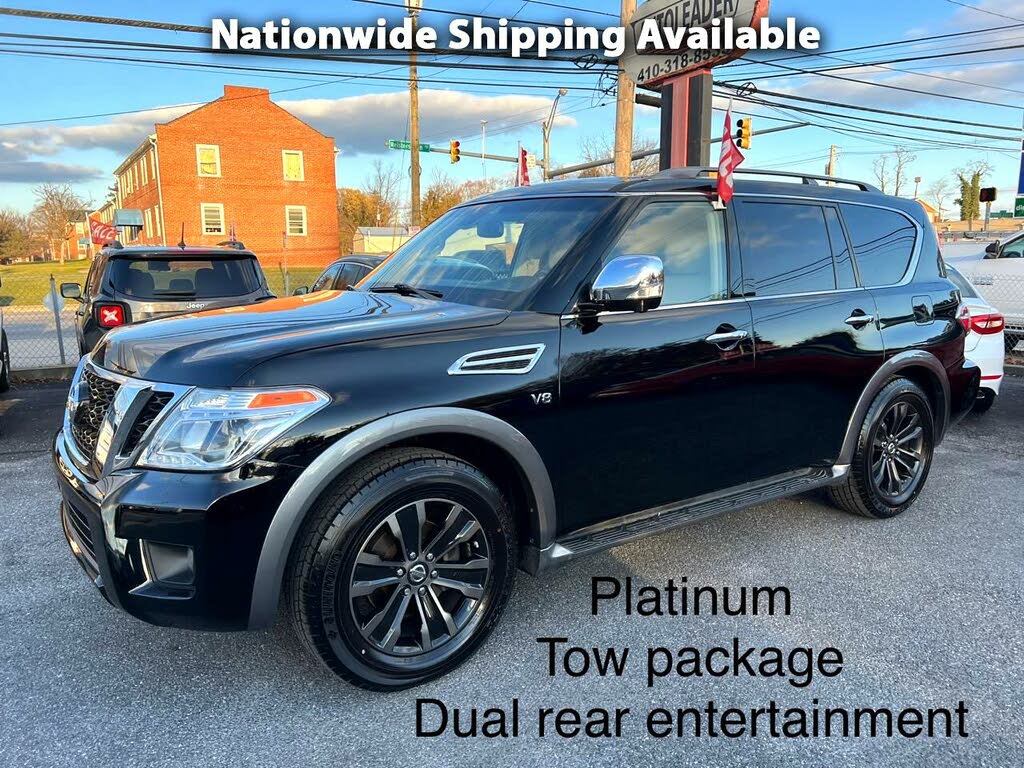 Used 2017 Nissan Armada Platinum 4WD for Sale in Washington DC