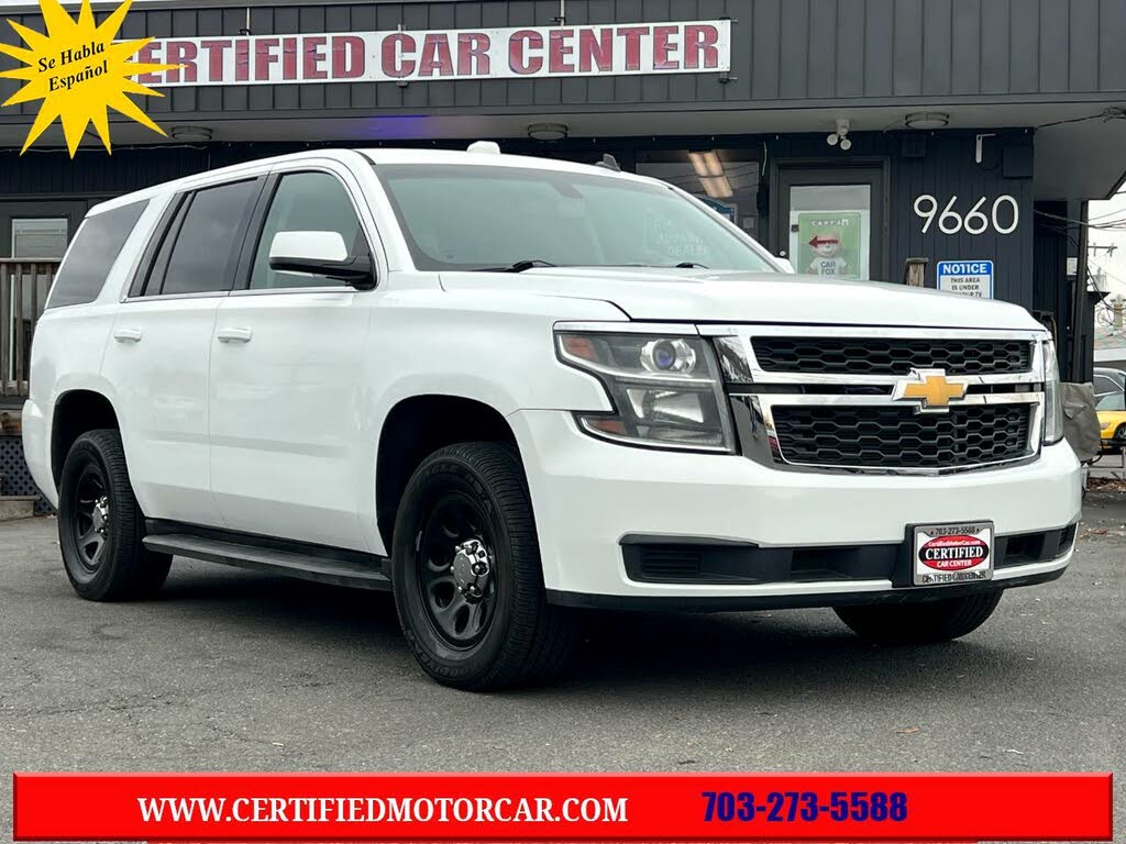 Used Chevrolet Tahoe Police RWD for Sale in Washington DC CarGurus