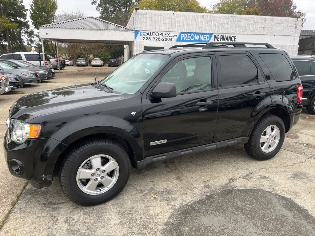 08 ford escape black ebony
