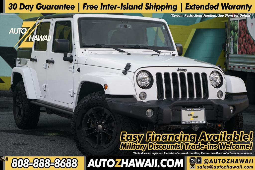 Jeep wrangler for sale big store island hawaii