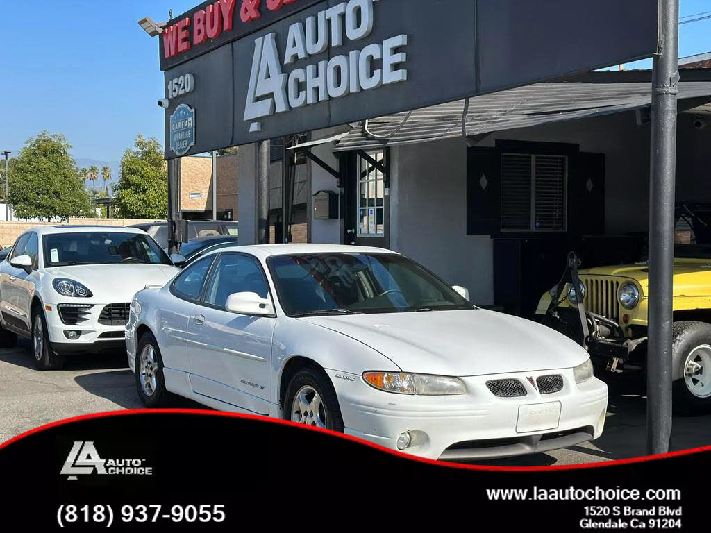 1999 Pontiac Grand Prix GT White 4 door