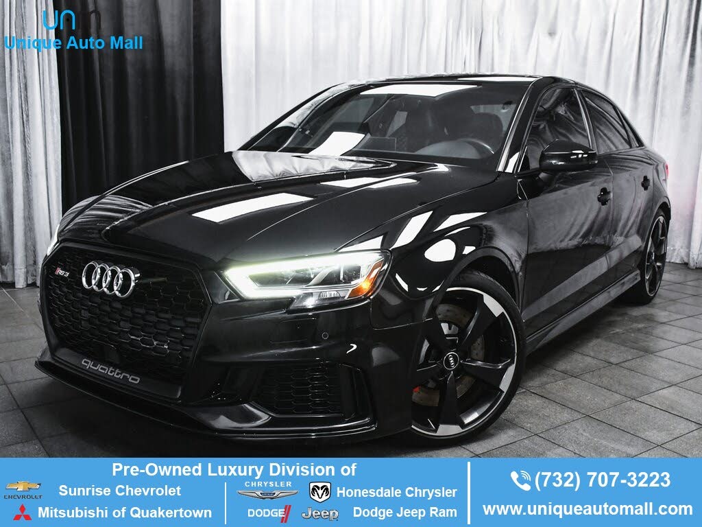 Used 2018 Audi RS3 2.5T quattro Sedan TECH PKG-400 HP AWD! For Sale  (Special Pricing)