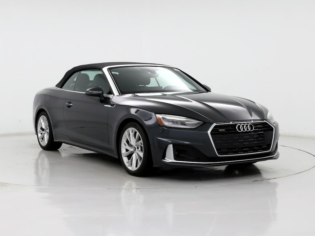 Used 2021 Audi A5 quattro Premium 45 TFSI Convertible AWD for Sale in  Seattle, WA - CarGurus