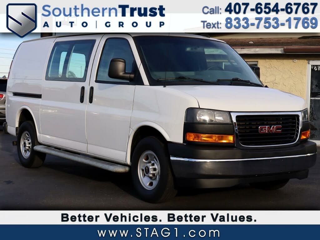 2018 gmc savana outlet 3500 work van