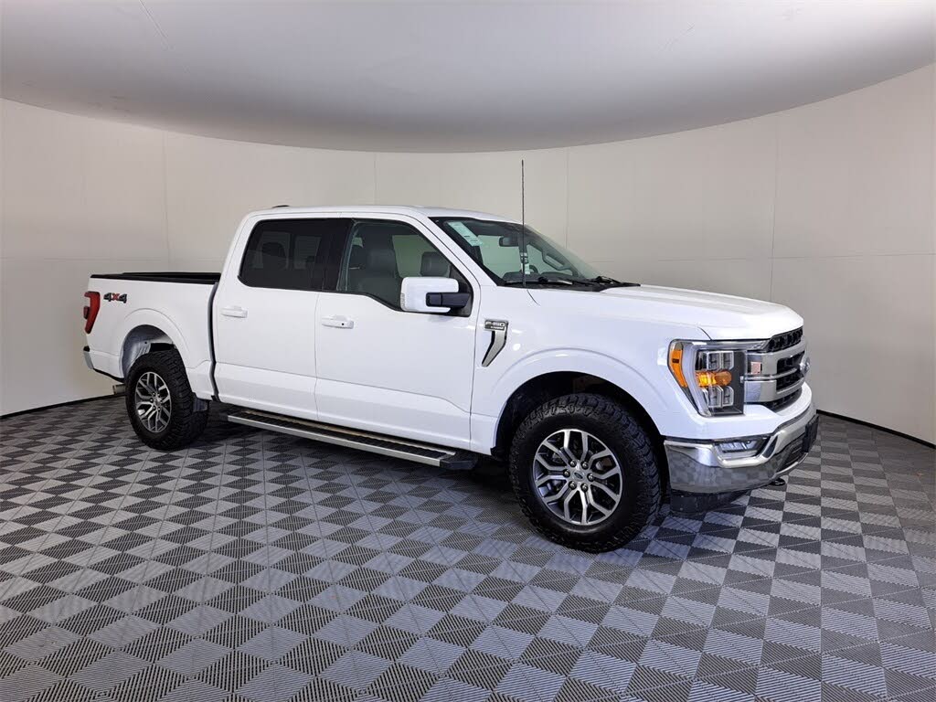 Pre-Owned 2021 Ford F-150 LARIAT Crew Cab Pickup #PFD05060