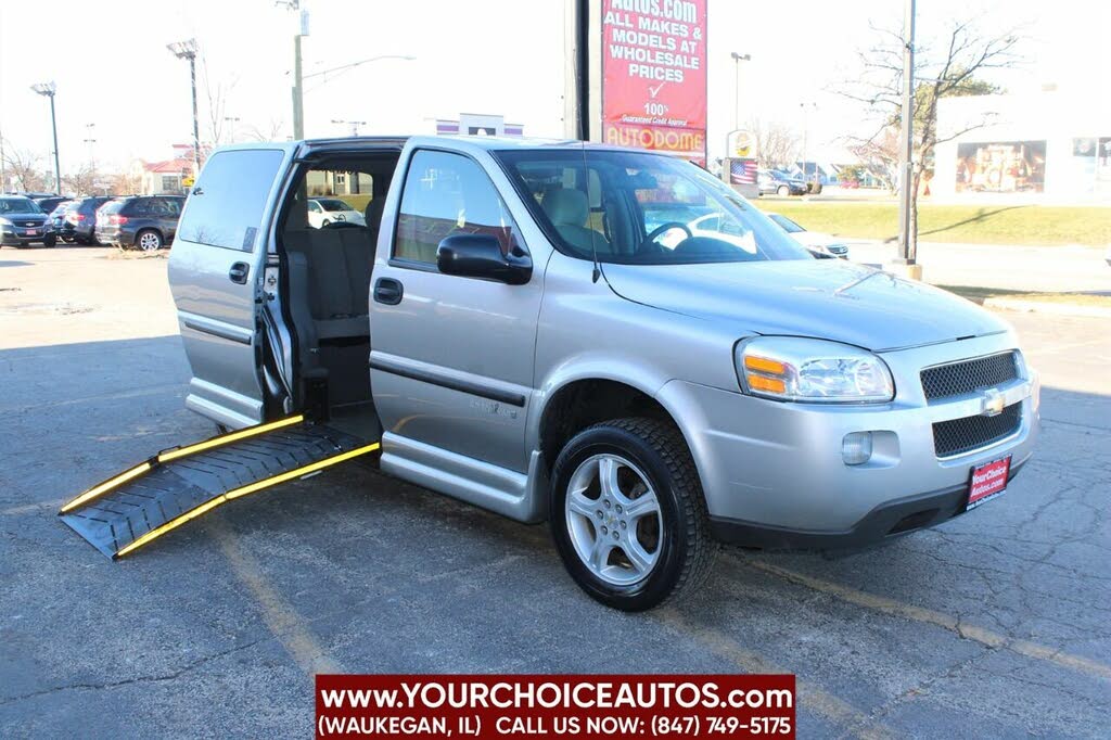 2008 chevrolet uplander sales extended passenger van