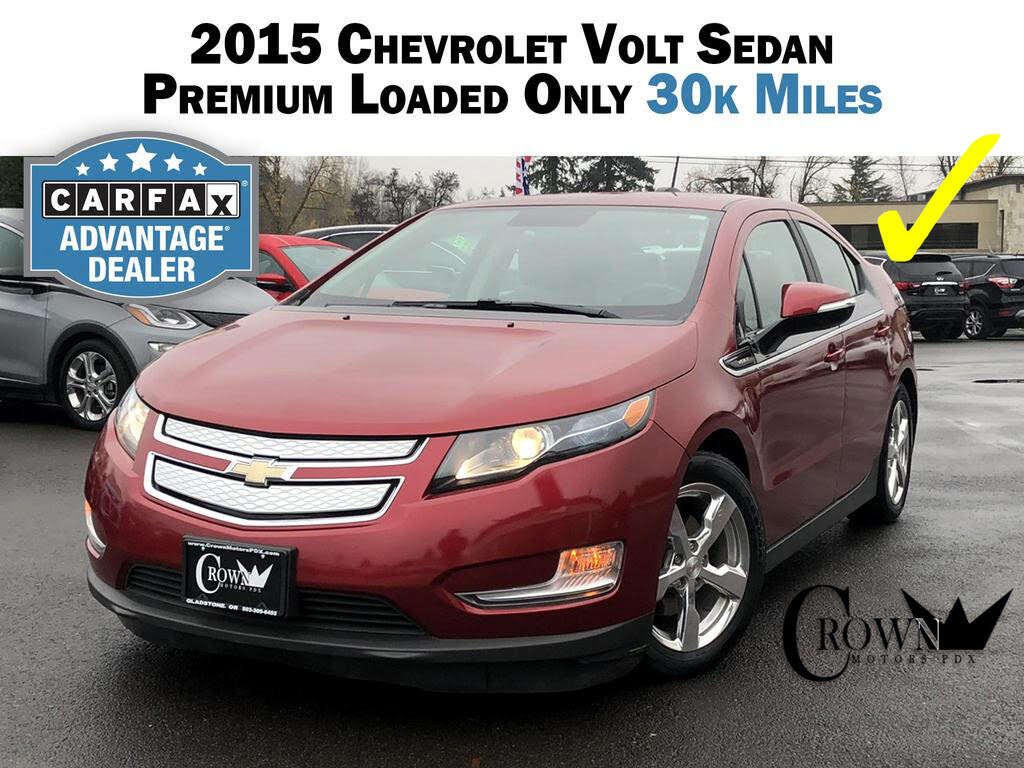 2015 chevy volt deals used