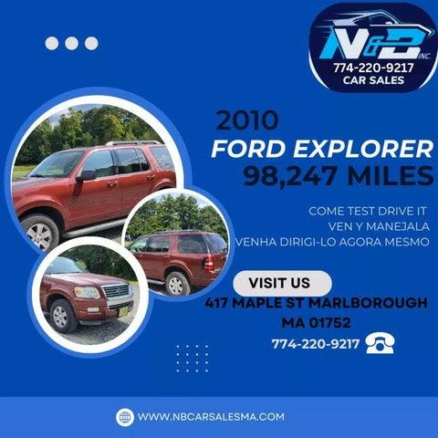 2010 Ford Explorer XLT 4WD