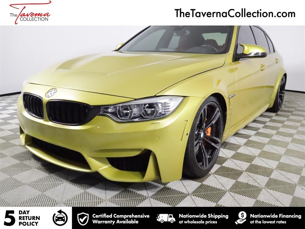 Pick of the Day: 2015 BMW M3 in gold with extremely low mileage