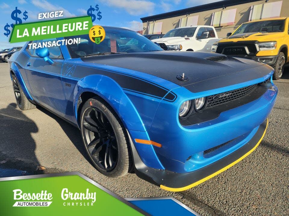 Dodge Challenger Bleu Jazz 2023