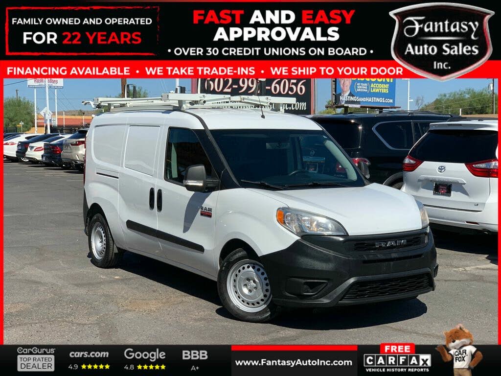 Ram promaster best sale city cargurus