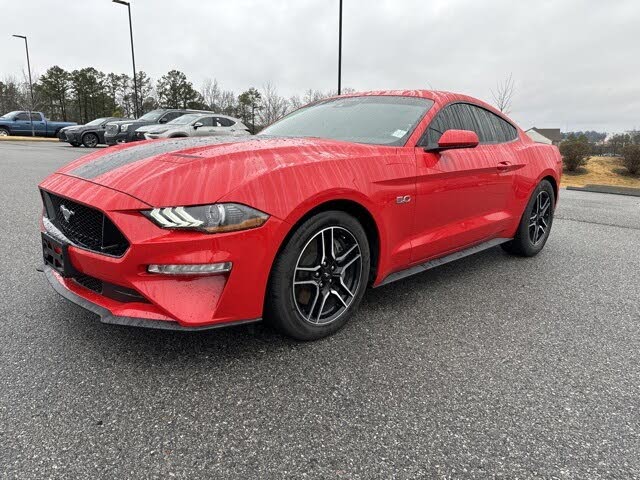 FORD MUSTANG GT 2018 ROUGE