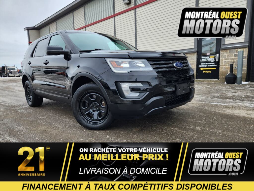 Used 2018 Ford Police Interceptor Utility for Sale in Breslau, Ontario