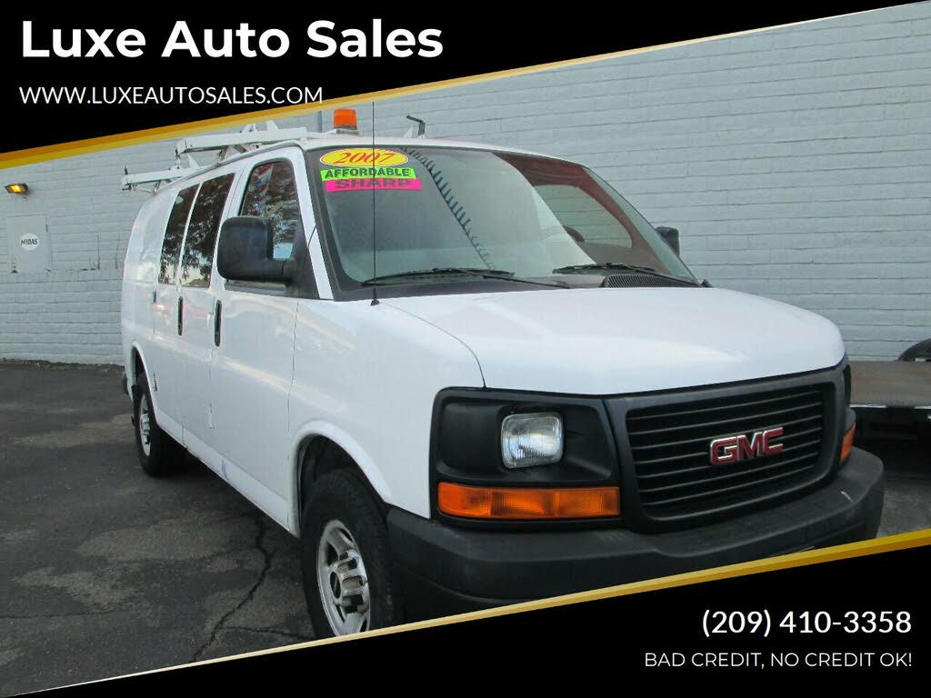 2007 gmc best sale cargo van