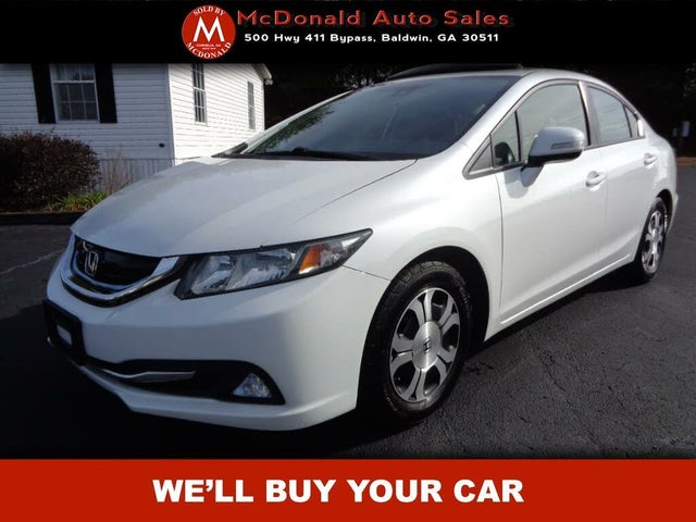2013 Honda Civic Hybrid FWD with Leather