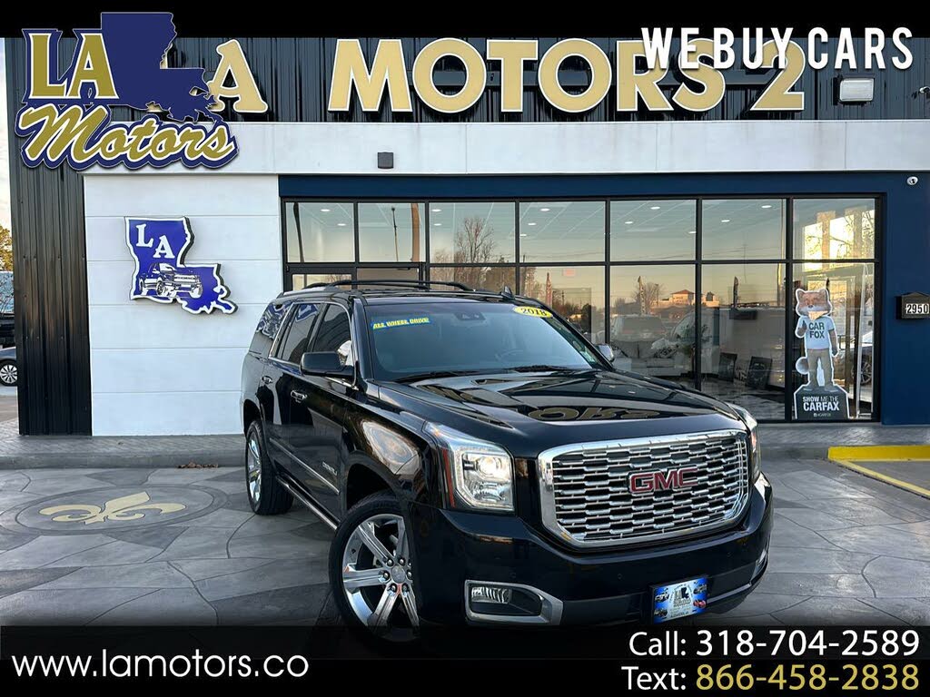 Used 2018 GMC Yukon Denali 4WD for Sale in Monroe, LA - CarGurus