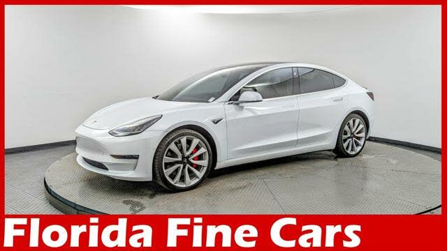 Tesla model 3 performance outlet cargurus