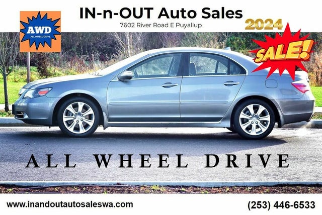 2010 Acura RL SH-AWD with Technology Package, CMBS, and ACC Package