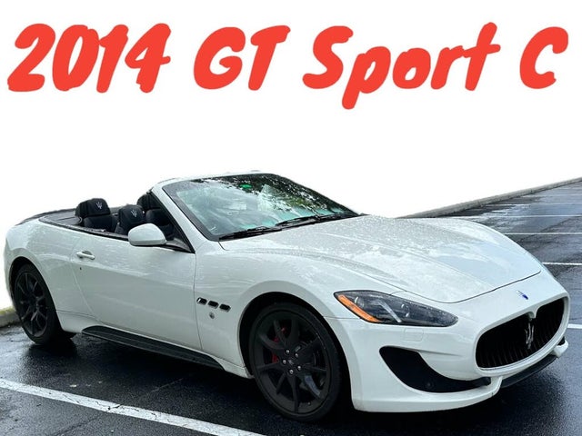2014 Maserati GranTurismo Sport Convertible