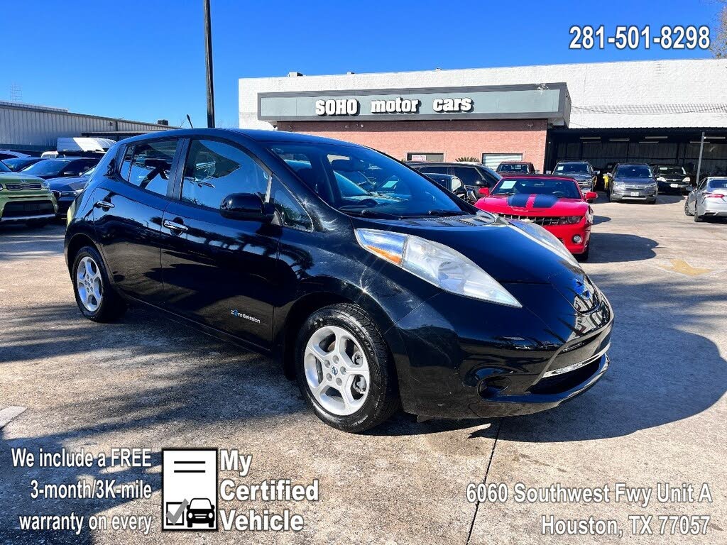 2012 nissan leaf store sl hatchback 4d