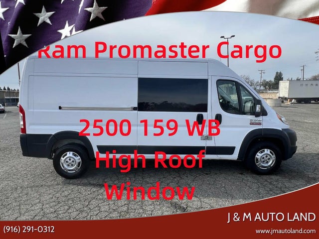 2018 RAM ProMaster 2500 159 High Roof Cargo Van with Window