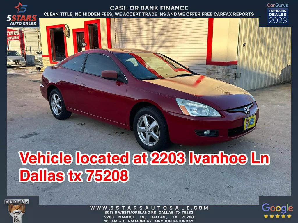 Used 2006 Honda Accord Coupe for Sale with Photos CarGurus