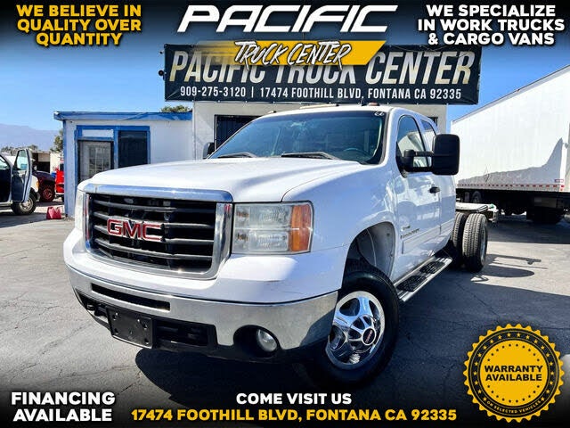 2008 GMC Sierra 3500HD Work Truck Ext. Cab 161.5 in. 4WD Chassis