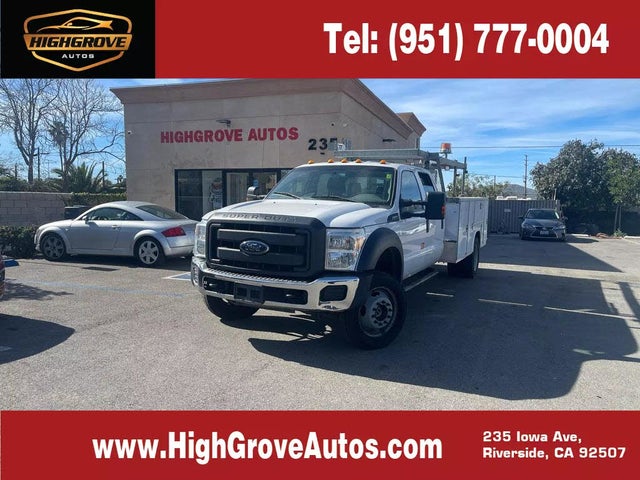 2015 Ford F-550 Super Duty Chassis XL Crew Cab DRW 4WD
