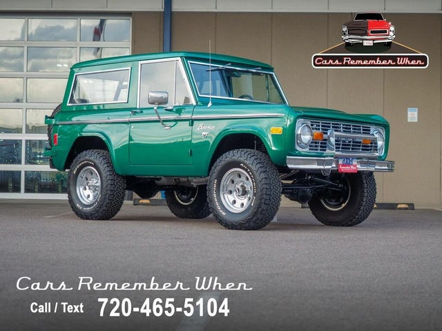 1977 Ford Bronco Roadster 4WD