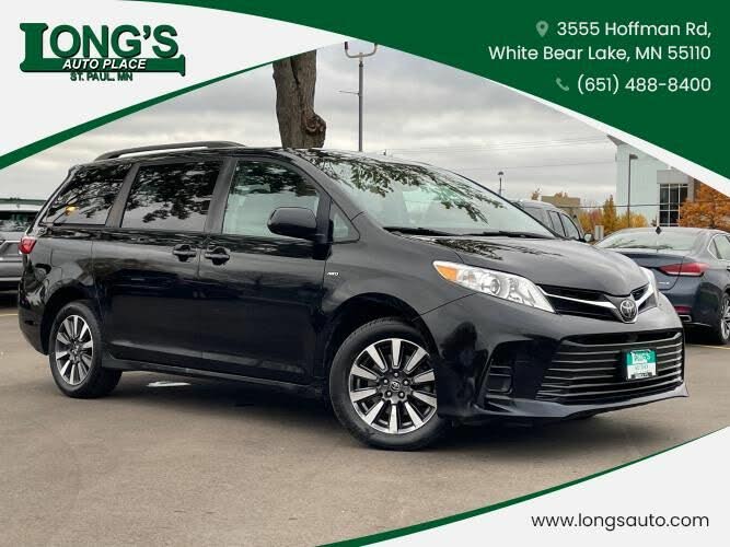 Sienna minivan hot sale 2019