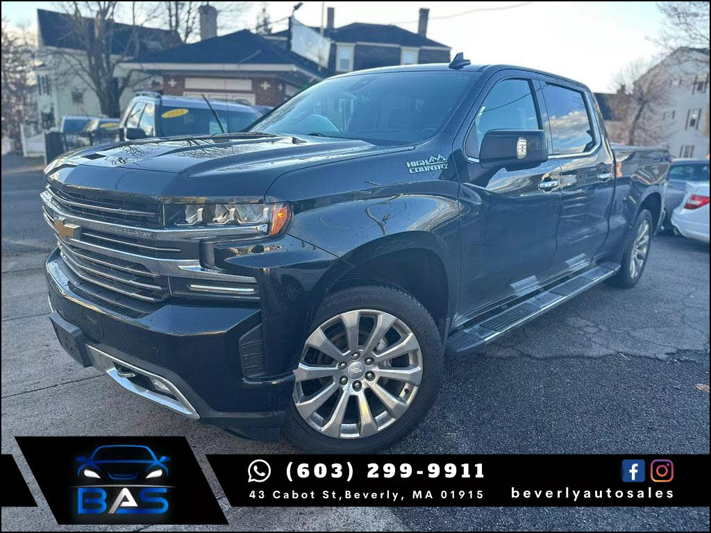 Used 2019 Chevrolet Silverado 1500 High Country For Sale Right Now ...