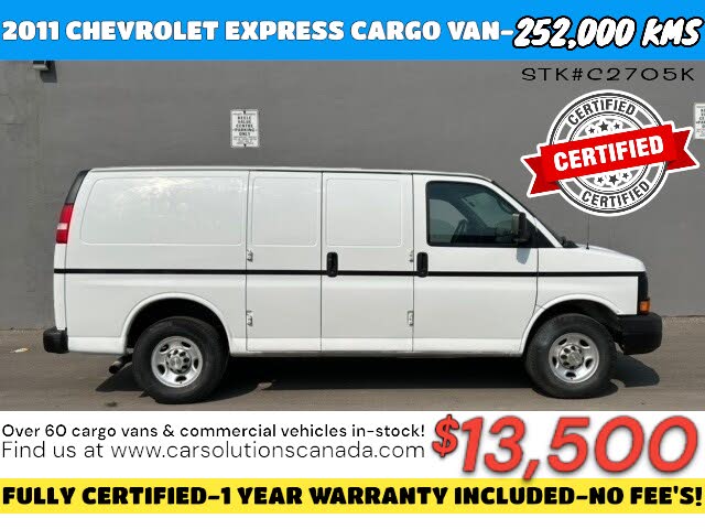 2011 Chevrolet Express Cargo 2500 RWD