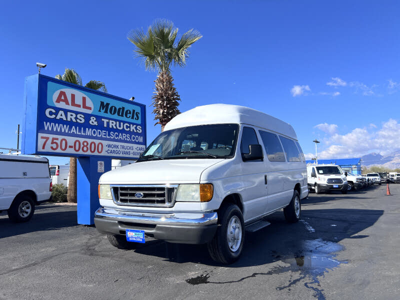 2007 ford e 350 super duty extended passenger hot sale van