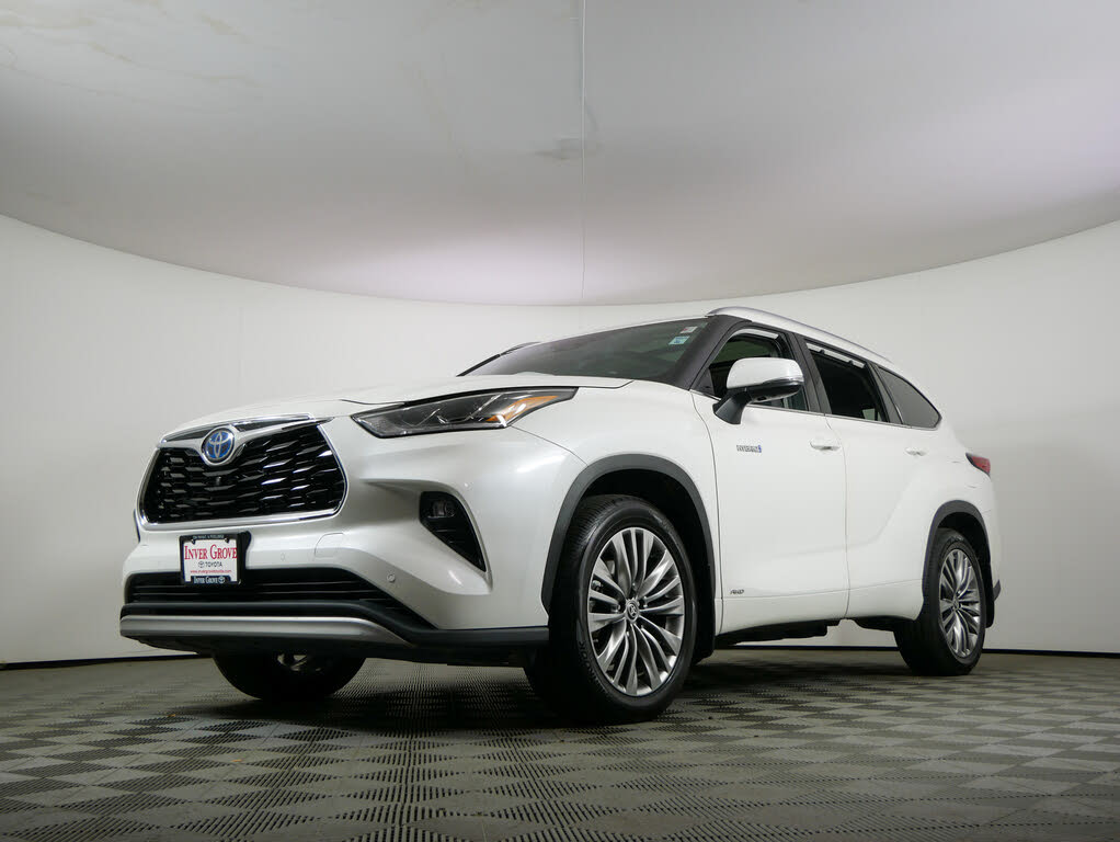 2020 toyota highlander hybrid deals platinum awd suv