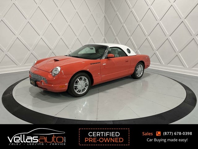 2003 Ford Thunderbird Limited Edition 007 with Removable Top RWD