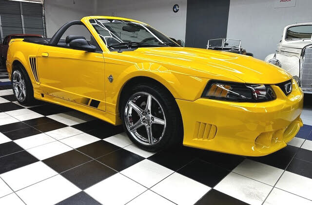 2000 mustang gt convertible yellow sale