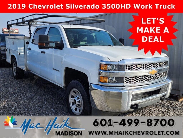 2019 Chevrolet Silverado 3500HD Work Truck Crew Cab RWD