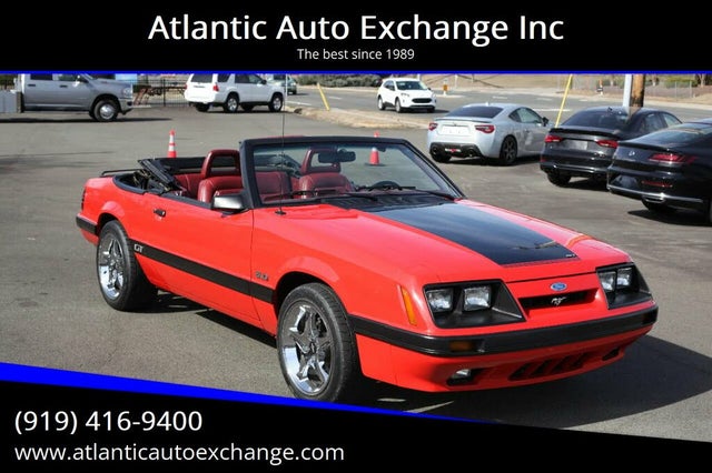 1986 Ford Mustang GT Convertible RWD