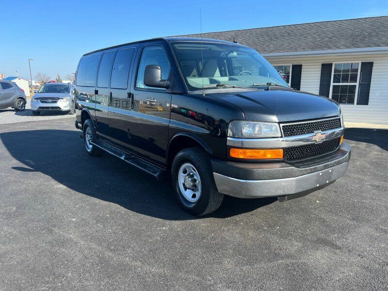 black chevy express van for sale