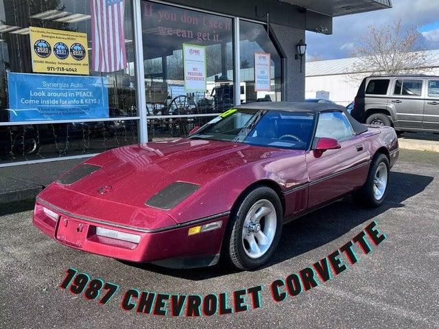 1987 Chevrolet Corvette Convertible RWD